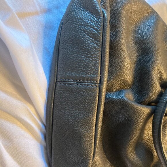 Marc Jacobs Standard Supply Workwear Shopper in Grey w/ Black & White Interior - Picture 3 of 10